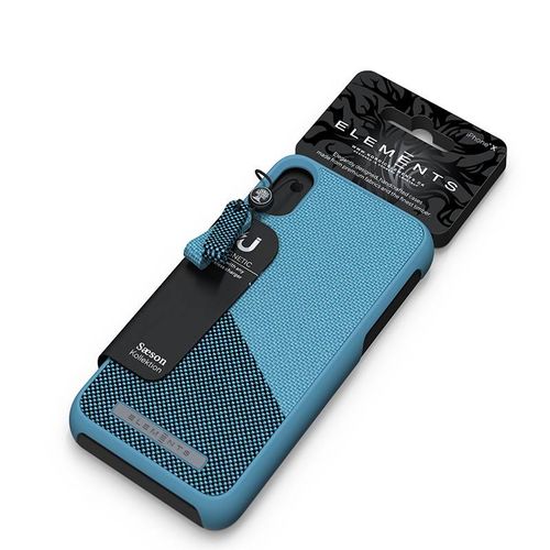 Materiałowe etui do iPhone Xs Max (Petrol) #0 na Arena.pl