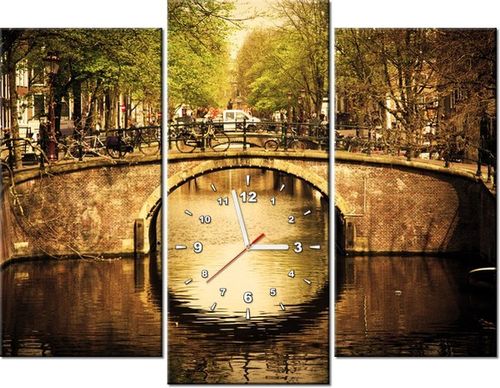 90CM 70 ZEGAR 3 ELEM MOST AMSTERDAMIE SCIENNY DRUK na Arena.pl