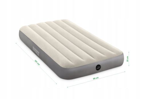 MATERAC DMUCHANY WELUROWY 191x99x25 INTEX 64101 na Arena.pl