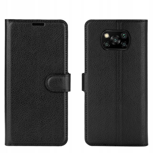 Litchi Poco X3 Nfc/Pro Czarny zdjęcie 6