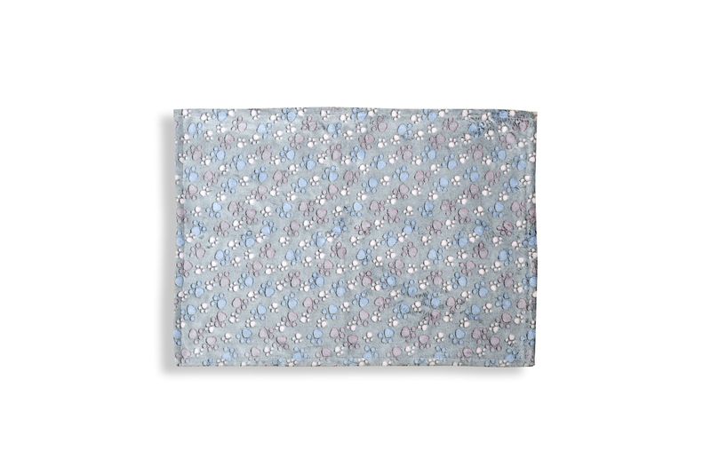 Koc Polarowy 70X50 Cm Łapy Ciemne zdjęcie 3