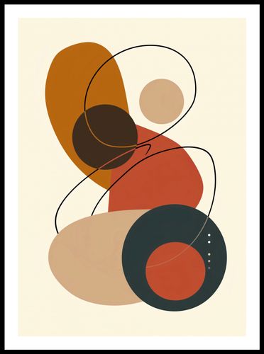 Plakat 50x70cm Geometria Harmonii na Arena.pl