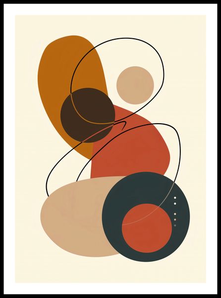 Plakat 50x70cm Geometria Harmonii zdjęcie 3