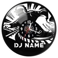 Zegar ścienny z płyty winylowej DJ 650.14