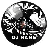Zegar ścienny z płyty winylowej DJ 650.14