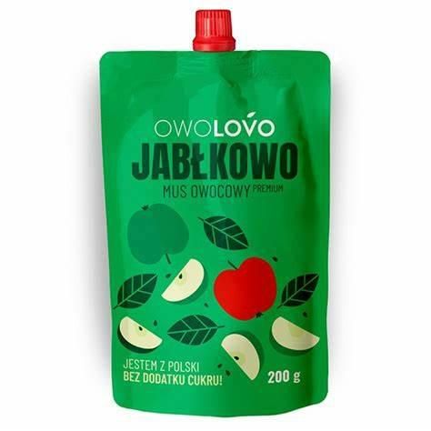 OWOLOVO Mus Jabłkowo 200g zdjęcie 1