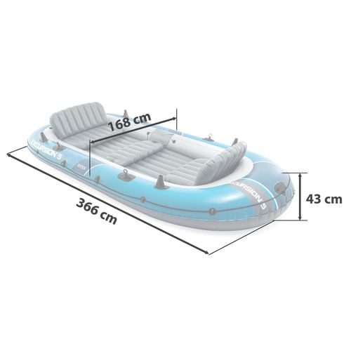 Ponton Excursion 5 Set 366 x 168 x 43 cm INTEX 68325 na Arena.pl