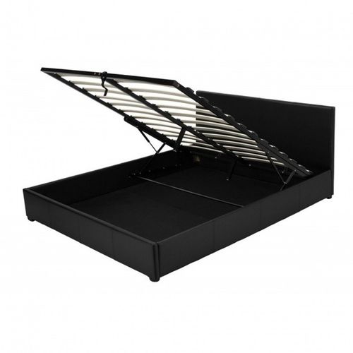 Lb-02 storage leather black 140x200 na Arena.pl