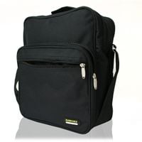 torba męska do pracy z nylonu sanchez - czarna