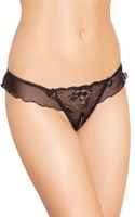 g-string 2384 - black s/m