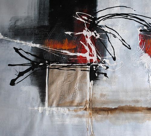 Duży obraz abstrakcja (90x120cm) na Arena.pl