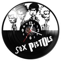 Zegar ścienny z płyty winylowej Sex Pistols 1011.14
