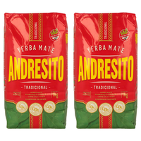 Zestaw Yerba Mate Andresito Elaborada Tradicional Con Palo 2x1kg 2kg