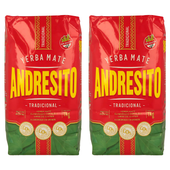 Zestaw Yerba Mate Andresito Elaborada Tradicional Con Palo 2x1kg 2kg