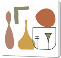 Obraz 70x70cm Naczynia