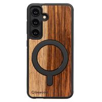 Drewniane Etui Bewood do Samsung Galaxy S25 MANGO z MagSafe