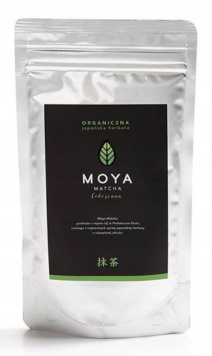 Matcha 100g Codzienna Japońska Moya Zielona Herbata Macza sproszkowana BIO na Arena.pl