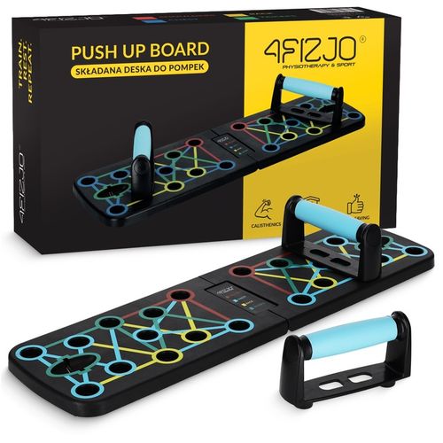 DESKA DO POMPEK PLATFORMA DO ĆWICZEŃ UCHWYTY WIELOFUNKCYJNA PUSH UP BOARD na Arena.pl
