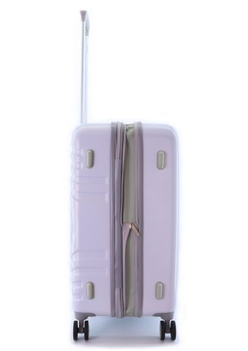 Walizka średnia ELLE Debossed lilowa na Arena.pl