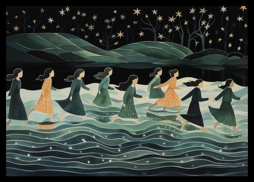 Plakat 42x29,7cm Nocna Procesja na Arena.pl