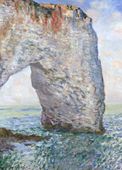 Plakat 13x18cm The Manneporte near Étretat, Monet Vintage