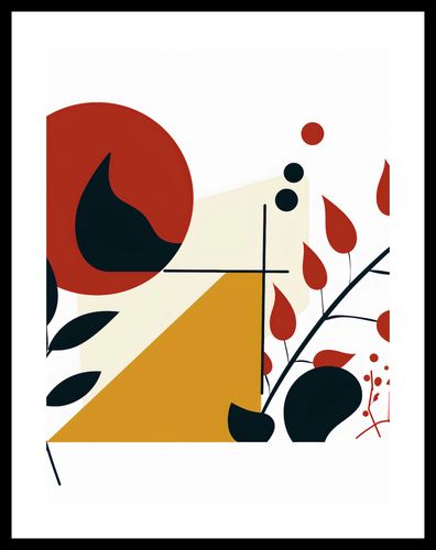 Plakat 60x80cm Ogień i Flora na Arena.pl