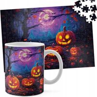ZESTAW KUBEK + PUZZLE 110EL - HALLOWEEN