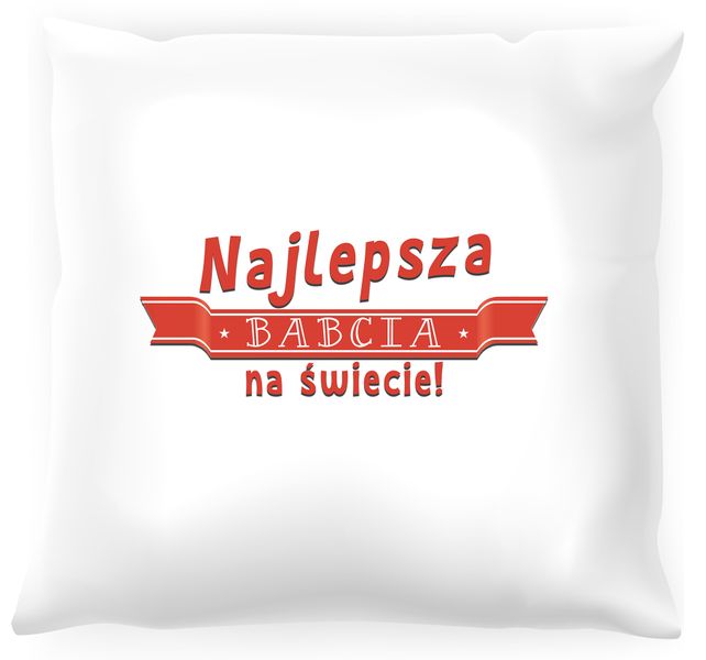 Poduszka Najlepsza Babcia zdjęcie 1
