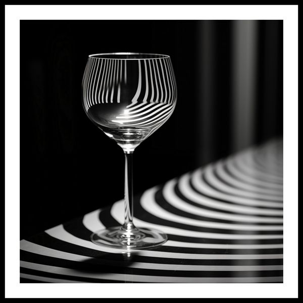 Plakat 80x80cm Refleksje nad Szkłem zdjęcie 3