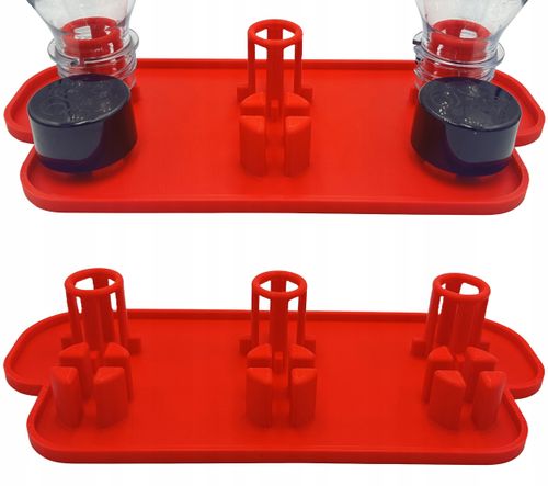 Ociekacz Na 3 Trzy Butelki Do Saturatora SODASTREAM Stojak Czerwony na Arena.pl