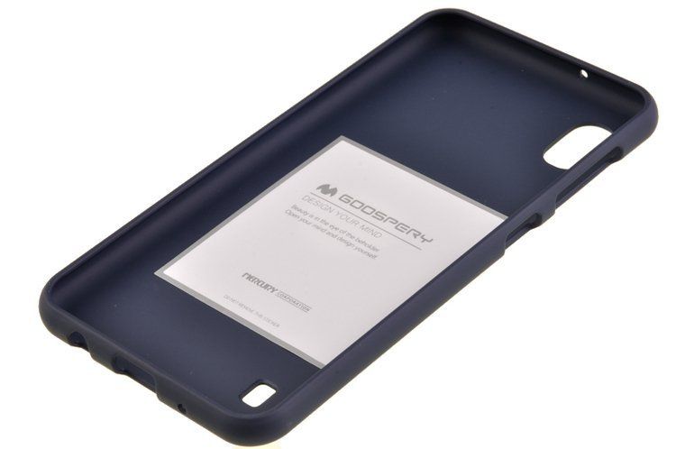Etui Mercury Goospery Soft Feeling Samsung Galaxy A10 granatowy zdjęcie 3