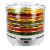 Suszarka do grzybów elektryczna do żywności owoców warzyw 7 tac