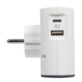 Rozgałęźnik płaski 2X2P+USB AC-B/G Legrand 049401
