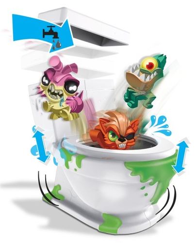FLUSH FORCE 2-PAK OKROPNA TOALETA + 2 FIGURKI  SPIN MASTER na Arena.pl