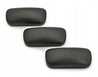 3x Twarde czarne ETUI Futerał na okulary ESTILLO