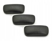 3x Twarde czarne ETUI Futerał na okulary ESTILLO
