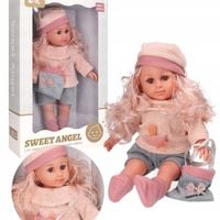Lalka 36,5cm w sweterku - mówi śpiewa PL SWEET ANGEL 7156