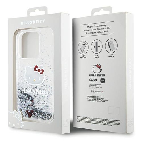 Etui Hello Kitty do iPhone 13 Pro Max, Srebrny na Arena.pl