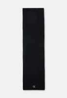 CK CALVIN KLEIN SZAL SZALIK DAMSKI POLIESTER CZARNY LOGO