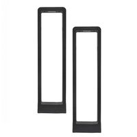 2 SZT LAMPA LED OGRODOWA ZEWNĘTRZNA SŁUPEK STOJĄCA LED