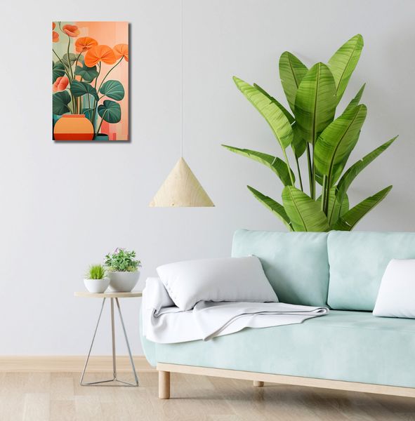 Obraz 30x50cm Kwiatowa Harmonia zdjęcie 2