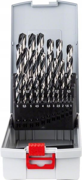 BOSCH ZESTAW WIERTEŁ KRĘTYCH HSS POINTTEQ 25 SZT zdjęcie 4