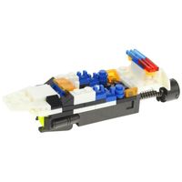 Klocki Konstrukcyjne 2w1 Łodź Policyjna Robot