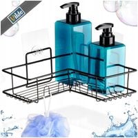 Półka ŁAZIENKOWA przyklejana samoprzylepna pod prysznic kosmetyki