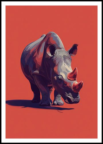Plakat 68x98cm Marszujący Gigant na Arena.pl