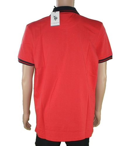 Koszulka męska polo U.S. Polo Assn. Finest Quality czerwona - rozmiar L na Arena.pl