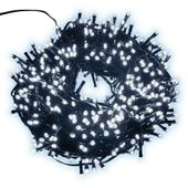 Lampki choinkowe świąteczne 500 LED wewnętrze zewnętrze zimne