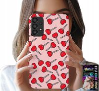 ETUI DO SAMSUNG GALAXY A33 5G - KOBIECE, MODNE WZORY LIZAKI W SERCA CASE