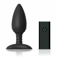 nexus ace m silikonowy zdalnie sterowany plug anatomiczny 12 cm czarny