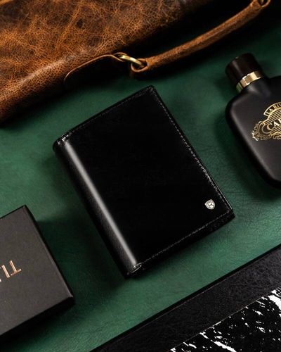 Duzy skorzany portfel meski na Arena.pl